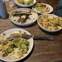 We’d already started on these 3 sharing plates.  at Shrub in Chester