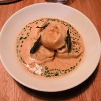 Pumpkin tortellini   at Shrub in Chester