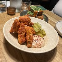 Artichoke wings  at Shrub in Chester