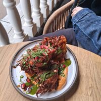 Onion bhaji at Shrub in Chester