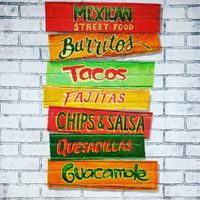 Inside art at Roxanne's Taqueria in Stoughton