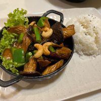 Kong poh chicken rice   at Red Apple Veggie Cafe 红苹果素食 - Fortune Centre in Central Singapore