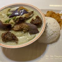 Thai curry rice  at Red Apple Veggie Cafe 红苹果素食 - Fortune Centre in Central Singapore