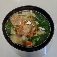 Pumpkin Mee Hoon Kway at Red Apple Veggie Cafe 红苹果素食 - Fortune Centre in Central Singapore