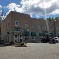 Beautiful day! Street view  at Bangkok Thai Cuisine in Bloomington