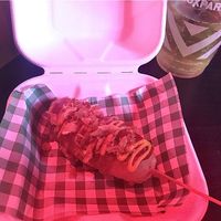 Corn dog😋  at The Gnarbecue in Croydon