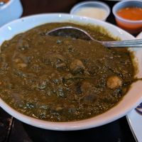 Channa Saag at Peppino's Dosa in Waltham