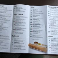 Menu 2 at Peppino's Dosa in Waltham