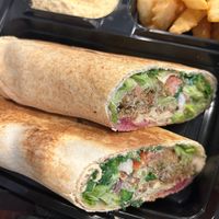Falafel wrap  at Thyme in Canton