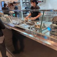 You can choose your own side dishes. at Cuchara - Hapjeong Station in Seoul