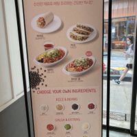 Menu they serve. at Cuchara - Hapjeong Station in Seoul