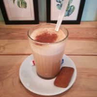 Spicy Pumpkin latte at CLO in Antwerpen