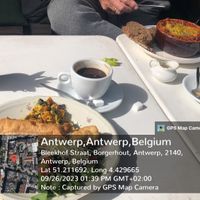 heerlijk eten leuke lokatie vriendelijk personeel  at CLO in Antwerpen