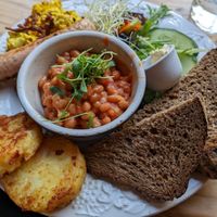 Full English breakfast at CLO in Antwerpen