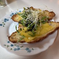 Vegan croissant with.cheese (warm)  at CLO in Antwerpen