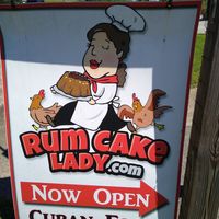 Sign at Rum Cake Lady in Blue Ridge