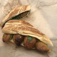 Vegan Cuban Sandwich w/ Sweet Plantains  at Rum Cake Lady in Blue Ridge