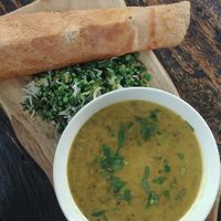 Dosa with mung bean at Dapur Usada  in Ubud
