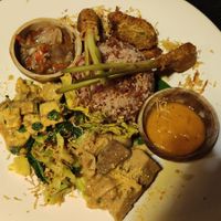 Ngurah nasi campur at Dapur Usada  in Ubud