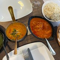 Vegan food  at Saffron Mantra Indian in Carvoeiro