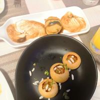 Vegan starters at Saffron Mantra Indian in Carvoeiro