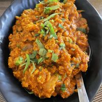 Soya masala  at Saffron Mantra Indian in Carvoeiro