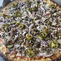 Gf vegan and sugar free crust!  at New York New York Giant Pizza in Poway
