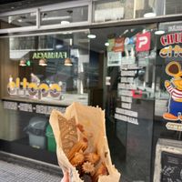 Storefront with my churro packet😄 at Churros El Topo in Buenos Aires