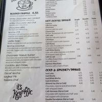 Menu at Midway Cafe and Coffee Bar in Islamorada