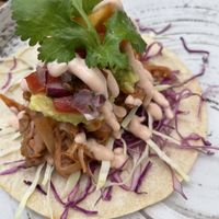 Vegane Tacos 🥰 at Nourish in Ungasan