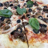 Vegan Pizza at Nourish in Ungasan