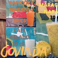 Productos at Govinda in San Jorge