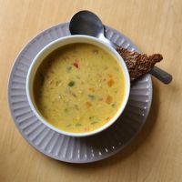 Dahl Soup at La Belle Verte in Gatineau