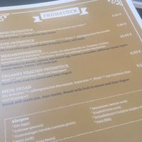vegan breakfast available  at Faleyda in Frankfurt