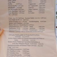 Karte at Waffelschmiede in Putbus