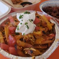 Fully loaded fries at The Rabbit Hole in Pompano Beach