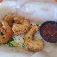 Jumbo prawn at The Rabbit Hole in Pompano Beach