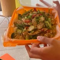 Stir fry at The Rabbit Hole in Pompano Beach