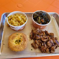 Spring ting. Jerk chicken was perfectly spicy! at The Rabbit Hole in Pompano Beach