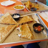 Chick'n quesadillas  at The Rabbit Hole in Pompano Beach