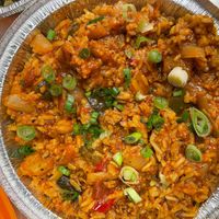 "Bayou Bowl" Jambalaya at The Rabbit Hole in Pompano Beach