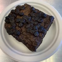 Zu-Keeper zucchini chocolate chip brownie   at The Rabbit Hole in Pompano Beach