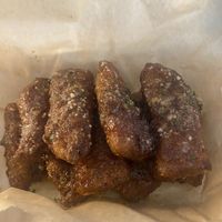 Garlic Parmesan wings  at The Rabbit Hole in Pompano Beach