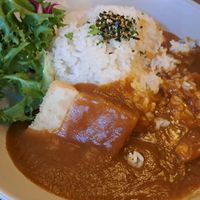 Tofu katsu & rice at Temaki in Glasgow
