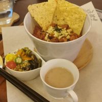 Chili "con carne" at Holy Holy Familiar Tree Cafe in Ikeda