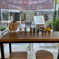 Window/counter seating  at Dousun Soy Milk 豆桑鮮打豆漿 in Taipei