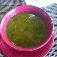 soup. very nice.  at The Healthy Way in Ocho Rios