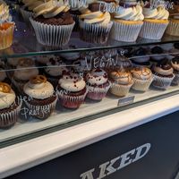 Vegan cupcakes at Cielo Cakery in Brighton