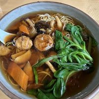 长寿面  at Qibao Temple in Shanghai