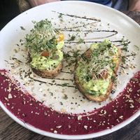 Avocado toast  at Koloni in Canggu